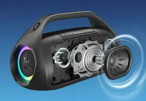 Portable Bluetooth Speaker Tronsmart Bang 2 (Black) — Wireless Audio Speaker