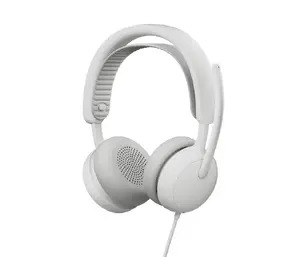Vadu austiņu komplekts Logitech Zone Wired 2 — supra-aurāls, ar galvas stīpu, 20–20000 Hz, kabelis 1,9 m, balts