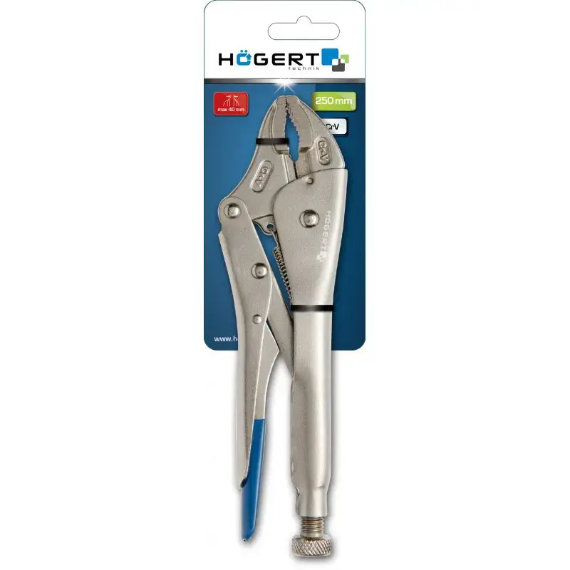 HOGERT HT1P380 зажимные клещи 250 мм Photo 3