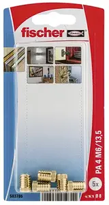 Bolt FISCHER 503785 for wood, CE certified, pack of 5