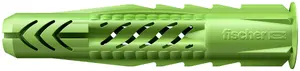 FISCHER дюбель-шуруп 532706, универсальный UX Green, 8 x 50 мм, 10 шт.