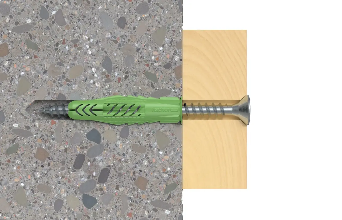 FISCHER dībeļa skrūve 532706 UX Green 8x50 mm Photo 3