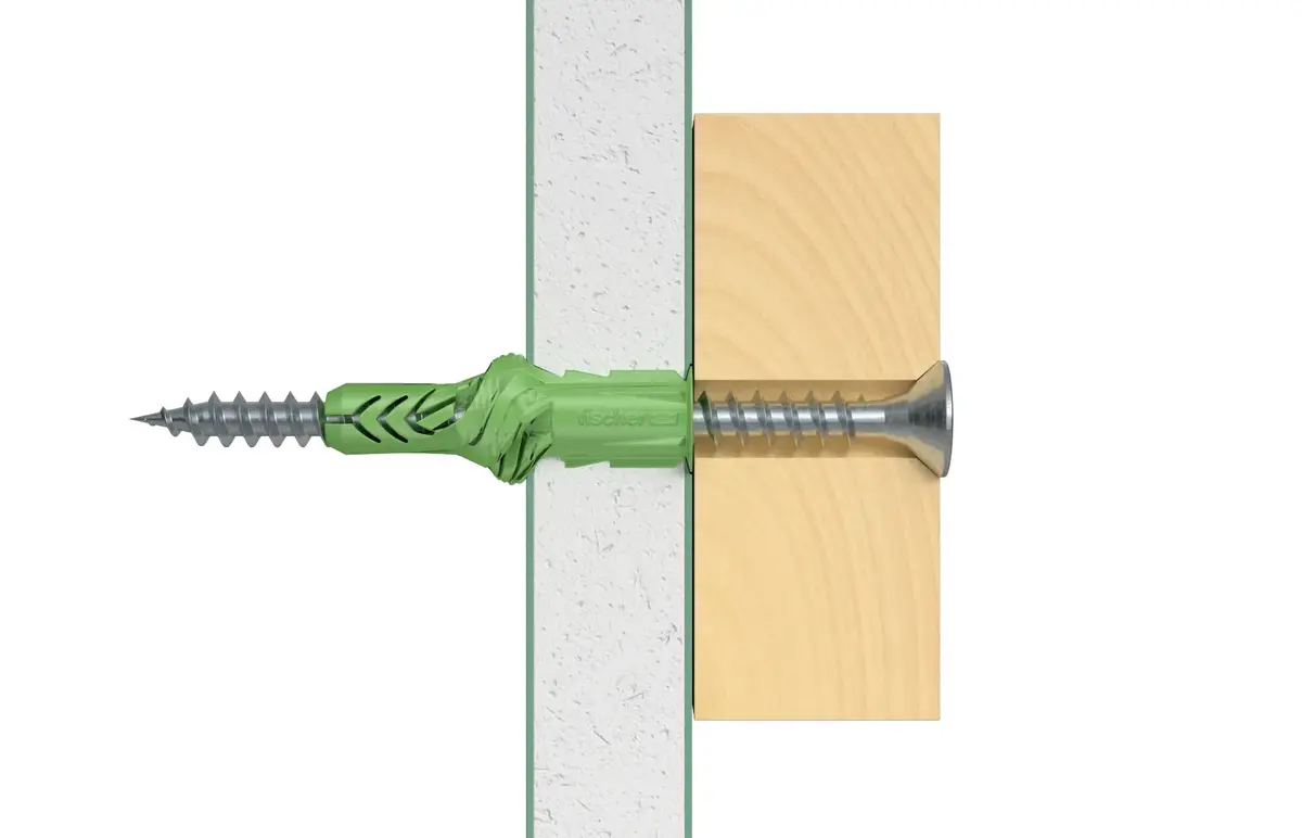 FISCHER dībeļa skrūve 532706 UX Green 8x50 mm Photo 5
