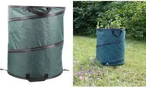 EDA Gartensack POP UP 117 л полиэстер тёмно-зелёный складной водонепроницаемый с 3 ручками