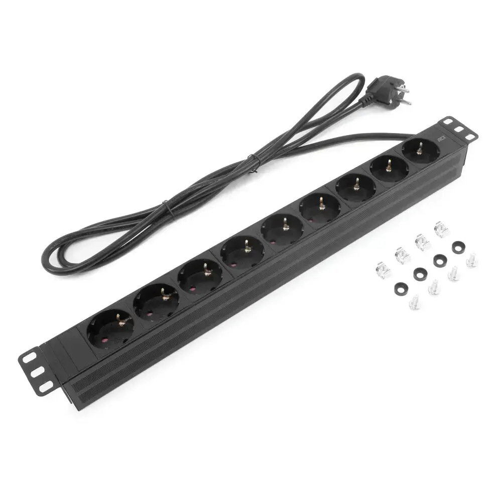 ACT PDU 19" CEE7/7 с 9 розетками Type F Photo 4