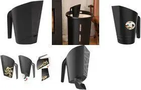 Pellet Scooper EDA 010479 NO — plastic shovel, capacity 700 g, black ergonomic handle