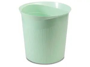 Basket HAN-Bürogeräte Re-LOOP 13 L, plastic eco-recycled, green, model 18148-805