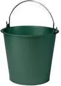 Bucket EDA 13 L, recycled plastic, green (kanada grün) - 1 piece