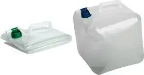 EDA collapsible food-grade water container with spigot, 15 L, for drinking water and other liquids