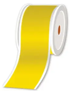 Brother LVP1V000050118FY Nepārtraukto etiķešu lente Dzeltena 5 cm platums 30 m garums