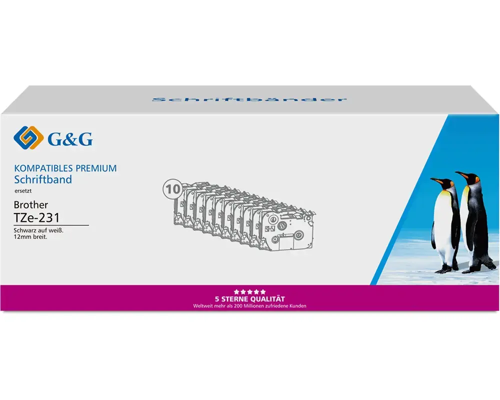 G&G 20100 TZe lente 12 mm x 8 m, 10 gab. Photo 2