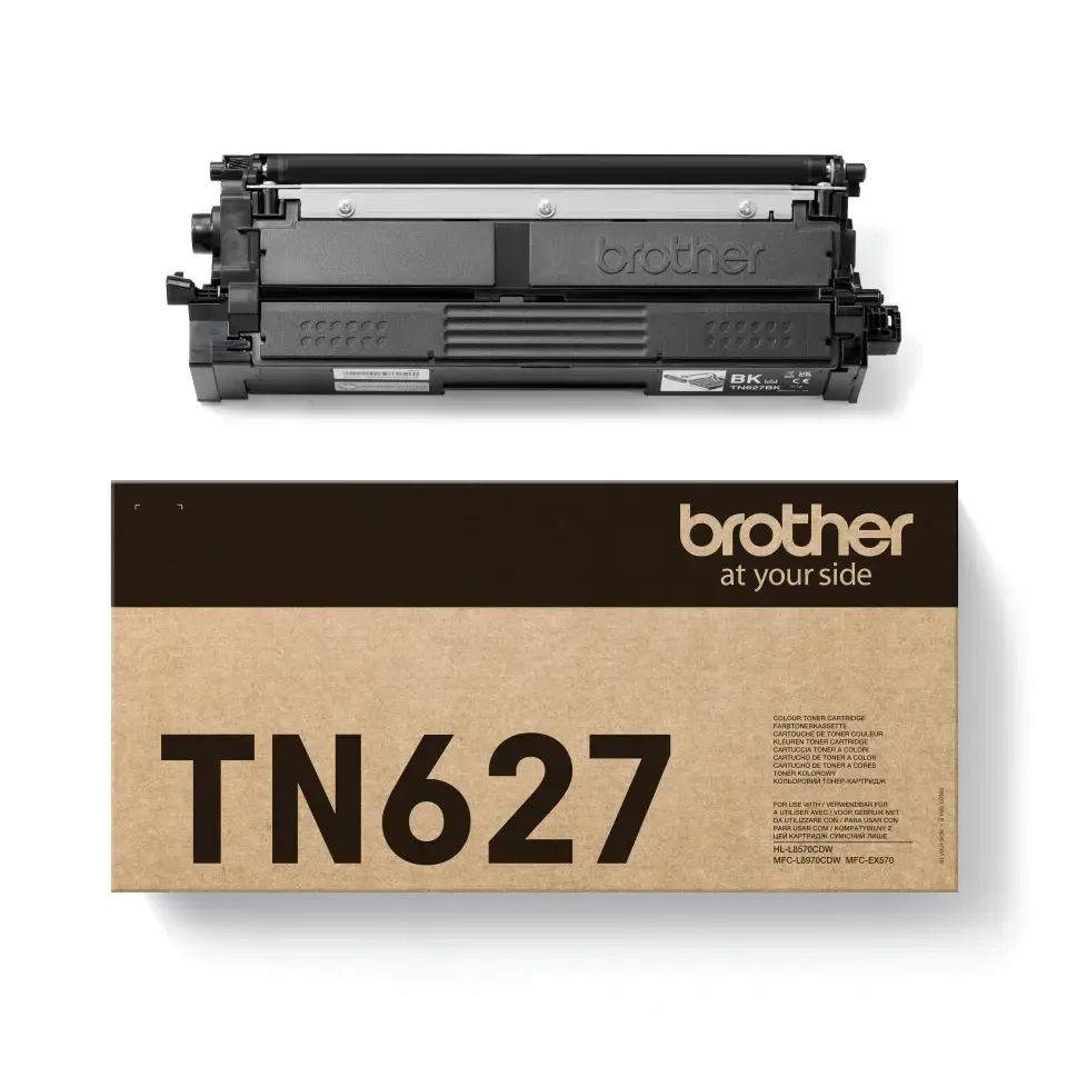 Тонер-картридж Brother TN-627BK оригинал черный Photo 4
