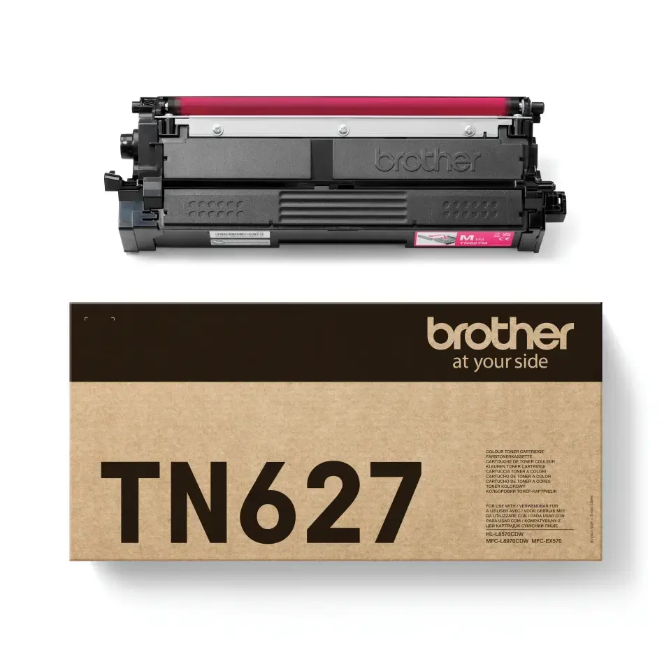 Тонер-картридж Brother TN-627M Magenta Photo 4