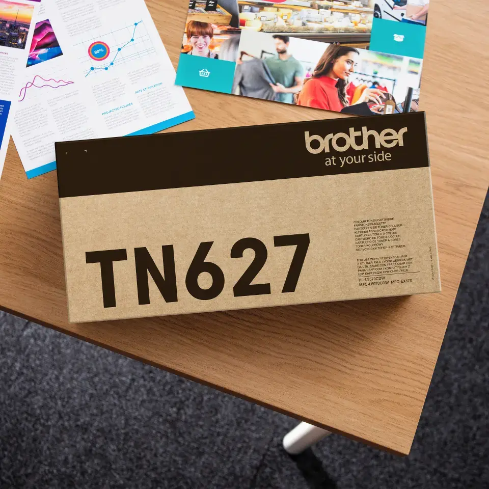 Brother TN-627C Cyan тонер-картридж Photo 5