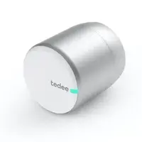 Smart lock tedee PRO silver — electronic door lock, model TD-LOCK-WH