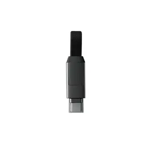 Rolling Square inCharge 6 USB cable USB C Micro-USB A Grey