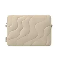 Laptop Sleeve tomtoc Terra-A27 for 13" laptops, Sand — protective soft case with padded interior