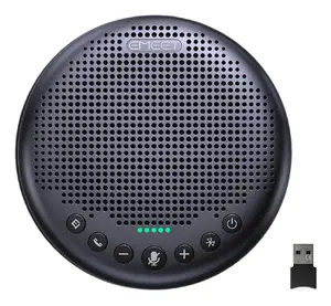 eMeet Luna Plus universāls konferenču skaļrunis USB un Bluetooth pelēks