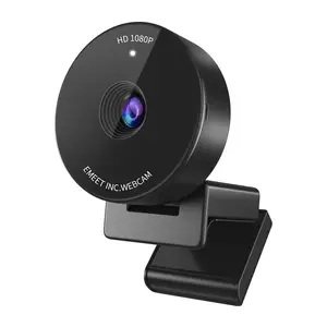 Webcam eMeet SmartCam C950 with 4K sensor and AI auto-framing, USB plug-and-play, built-in microphone