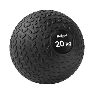 Rebel Slam Ball medicīnas bumba 23 cm 20 kg rehabilitācijai un spēka treniņiem