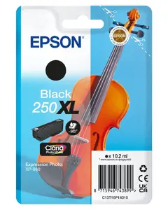 Ink cartridge Epson 250XL Claria Photo HD Black, Original High (XL) Yield, 10.2 ml