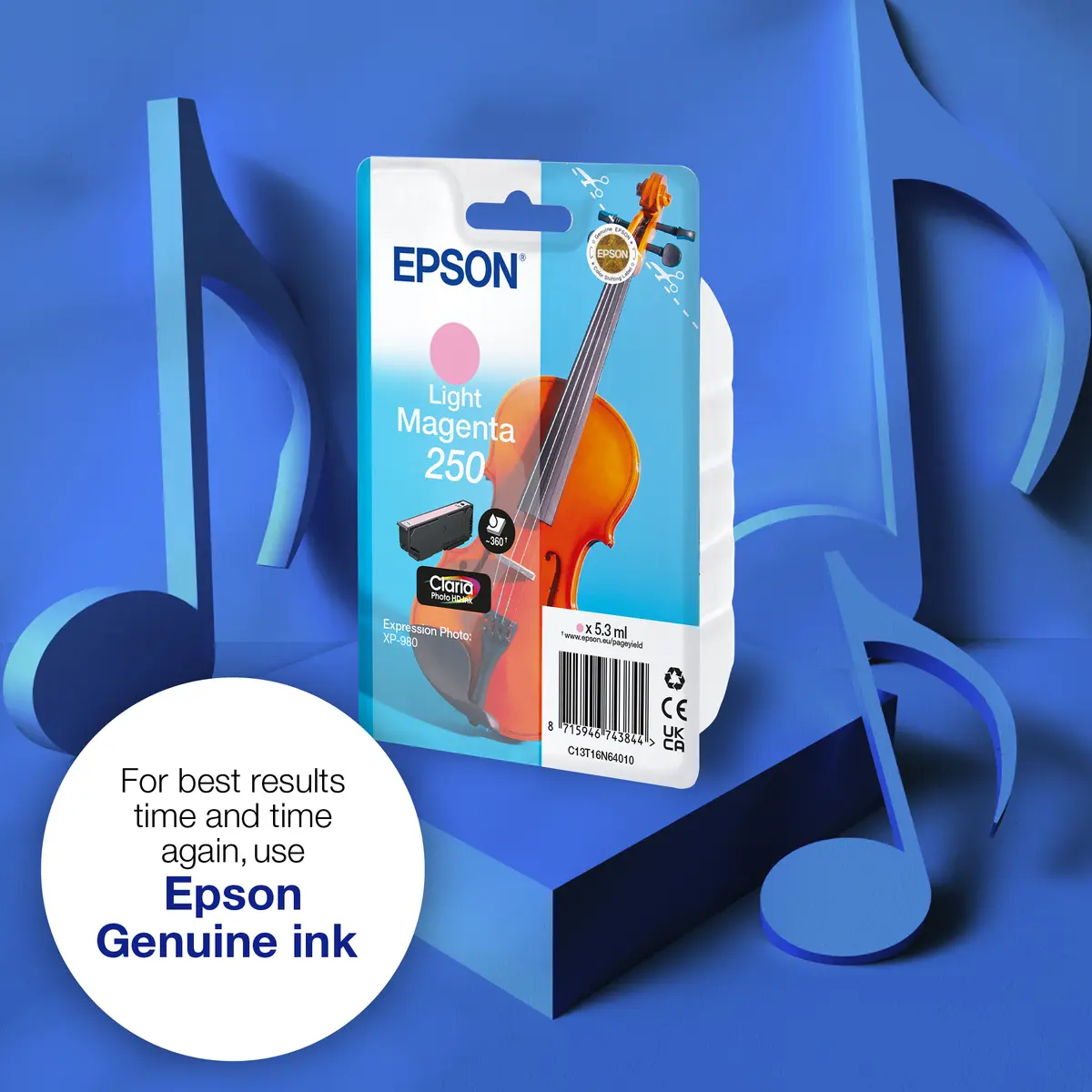 Чернильный картридж Epson 250 Light Magenta Photo 4