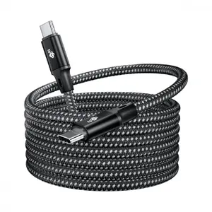 TB Magnetic USB-C to USB-C Cable 1 m, black, magnetic connector for data and charging