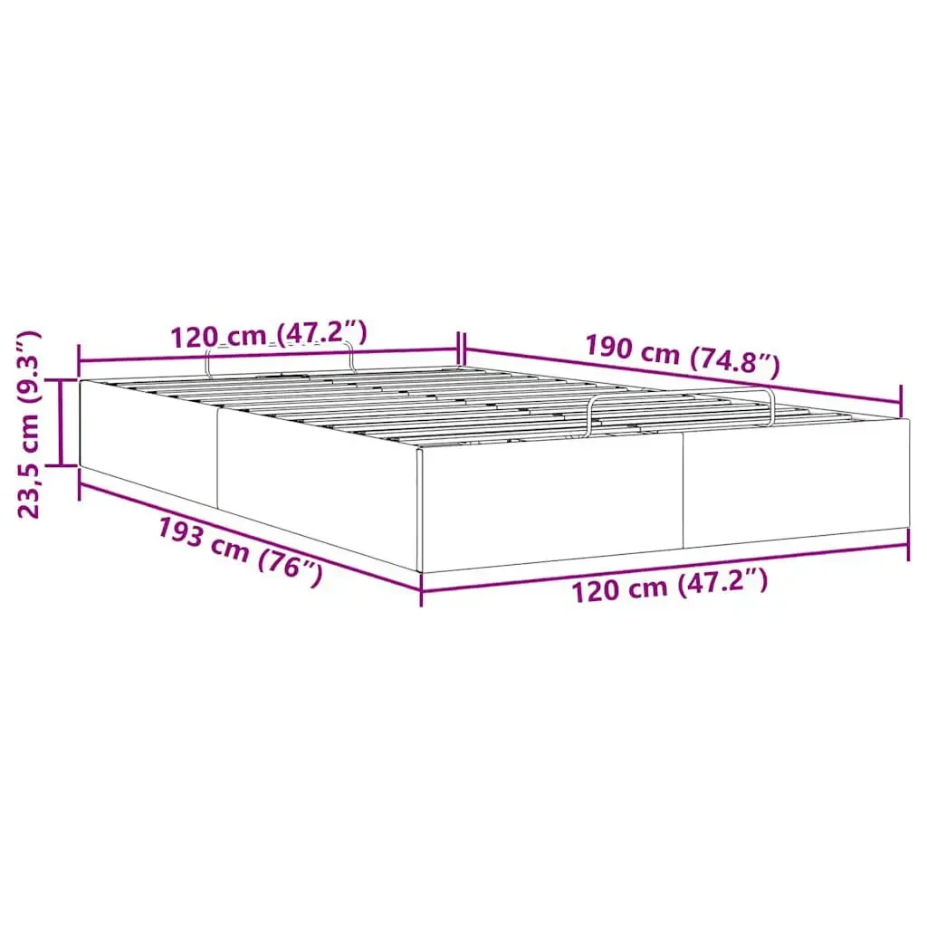 VidaXL 3310954 bed frame 3310954 Photo 14