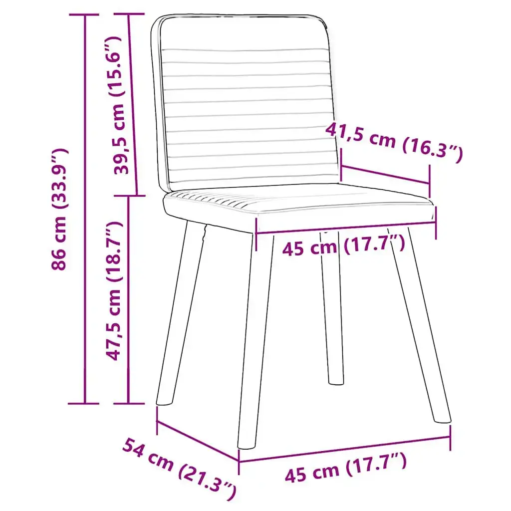 VidaXL 4101147 restaurant/dining chair 4101147 Photo 9