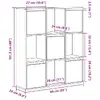 VidaXL 860407 living room bookcase 860407 Photo 10