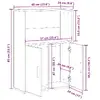 VidaXL 860413 living room bookcase 860413 Photo 10