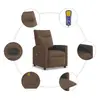 VidaXL 4104835 accent chair 4104835 Photo 7