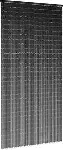 Антимоскитная штора Chomik Bamboo тёмно-серая 100x200 см – сетка для двери от насекомых