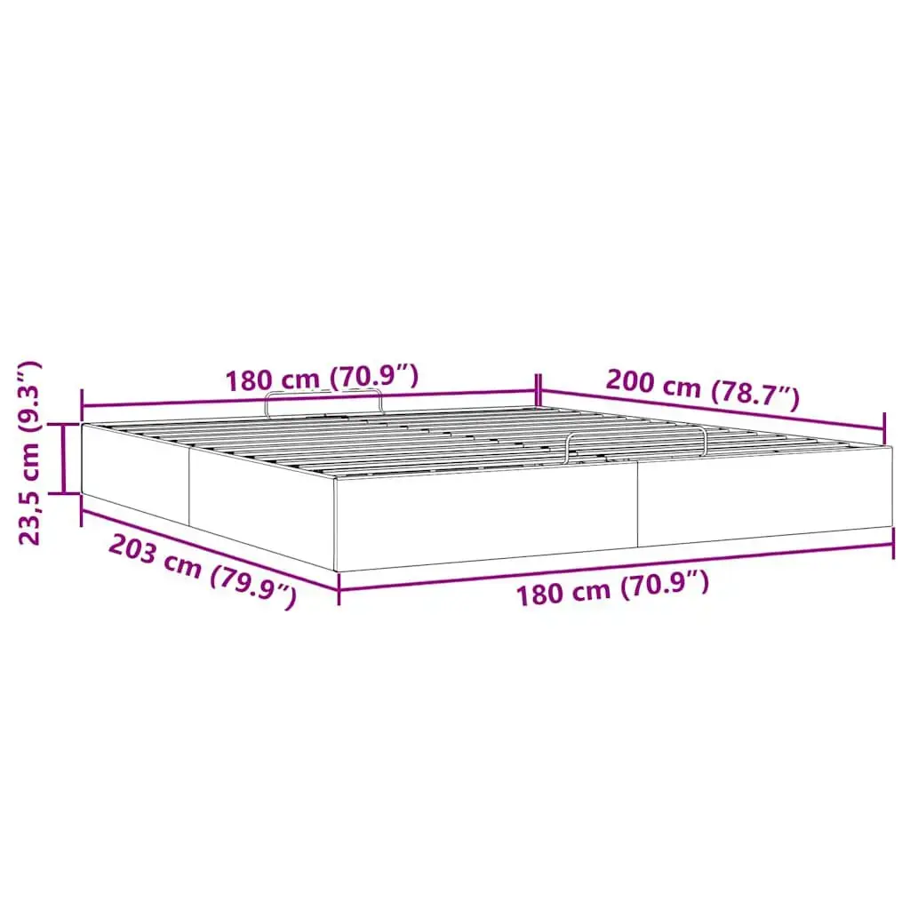 VidaXL 3310981 bed frame 3310981 Photo 13