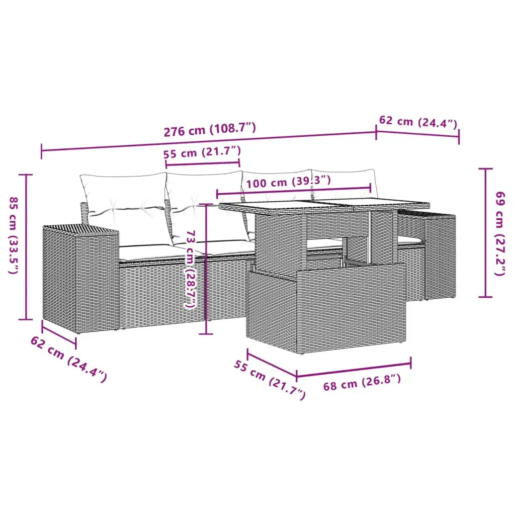 VidaXL 3326724 outdoor furniture set 3326724 Photo 9