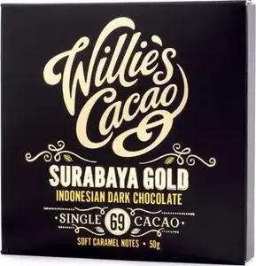 Šokolādes tāfelīte Willies Cacao Surabaya Gold 69% kakao — 50 g