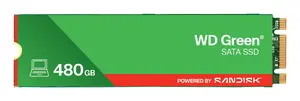 Western Digital Green WD ™ SATA SSD M.2 2280 POWERED BY SANDISK 480 GB