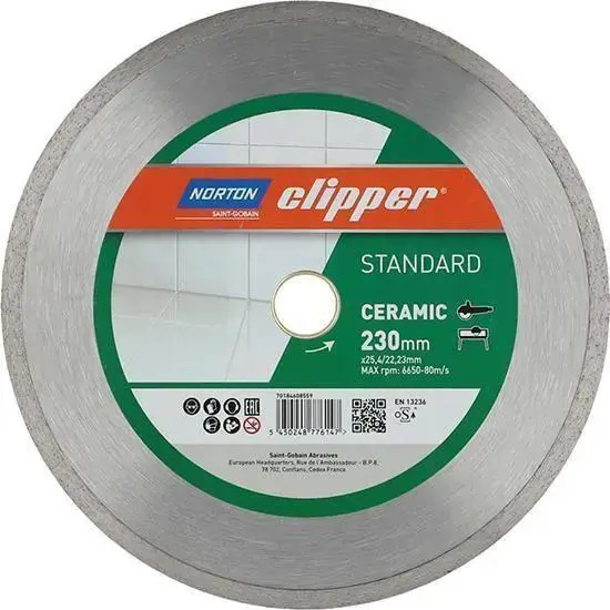 Norton Clipper Standard Ceramic dimanta disks