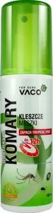 Pretmušu šķidrums Vaco Tropical Fruit 100 ml — atbaida moskītus, ērces un muškuļus