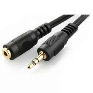 Gembird CCA-421S-5M audio kabelis 3.5mm Melns