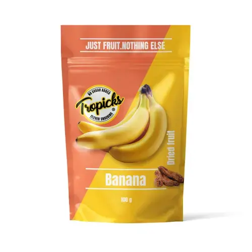 Dried banana Tropicks 100 g Photo 5