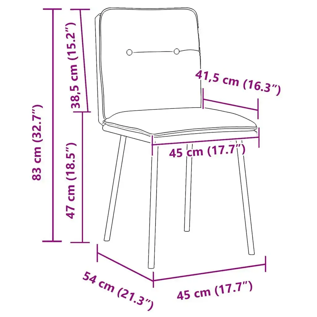 VidaXL 4101315 restaurant/dining chair 4101315 Photo 9