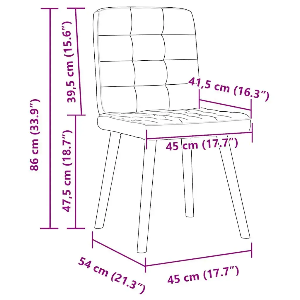 VidaXL 4101091 restaurant/dining chair 4101091 Photo 9