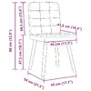 VidaXL 4101100 restaurant/dining chair 4101100 Photo 9