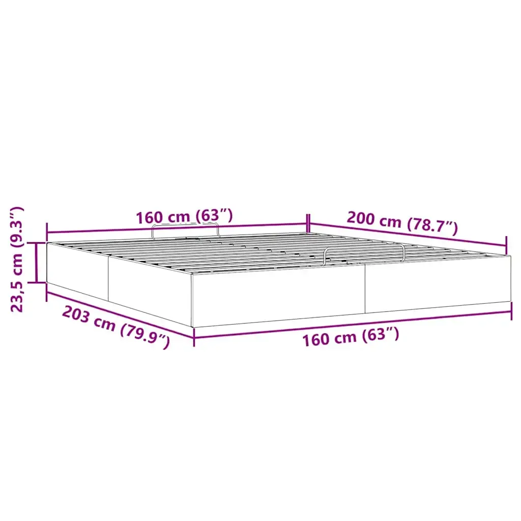 VidaXL 3310897 bed frame 3310897 Photo 13