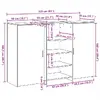 VidaXL 3324200 desk 3324200 Photo 14