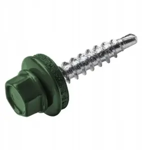 Self-drilling screw Koelner/Rawlplug 4.8x35 mm RAL6020, pack 150 pieces