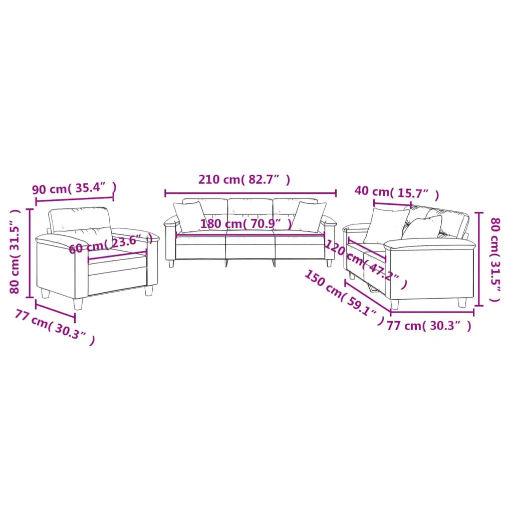 VidaXL 3202299 living room furniture set 3202299 Photo 9