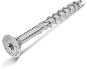 Construction Screws Koelner/Rawlplug 4.0x35 mm, partial thread, countersunk head, pack 26 pcs