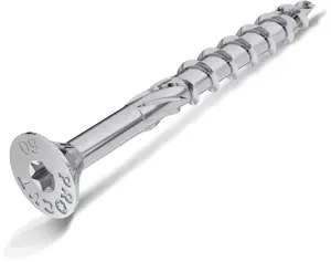 Koelner/Rawlplug construction screws partial thread conical head 3.5x30 mm, 34 pcs